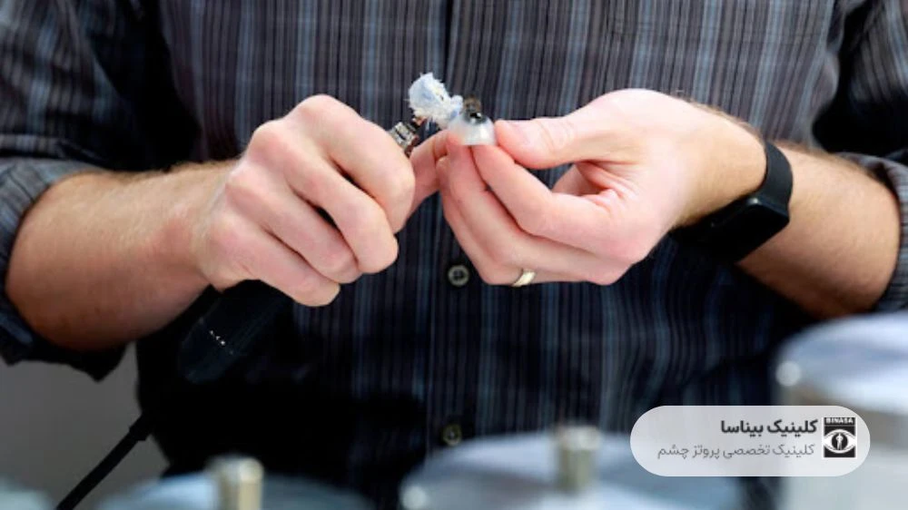 مراقبت از پروتز چشم